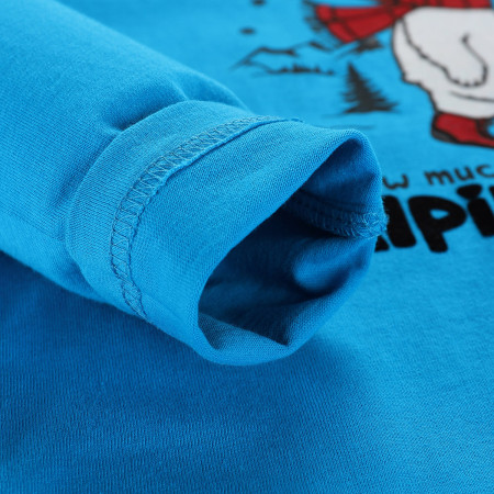 Maglietta da bambino Alpine Pro Ecco 2 Blue