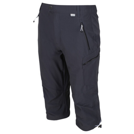 Pantaloni a 3/4 da uomo Regatta Highton Capri grigio scuro India Grey