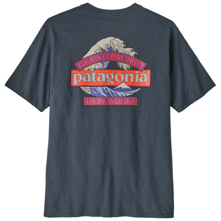 Maglietta da uomo Patagonia Great Waves Responsibili-Tee