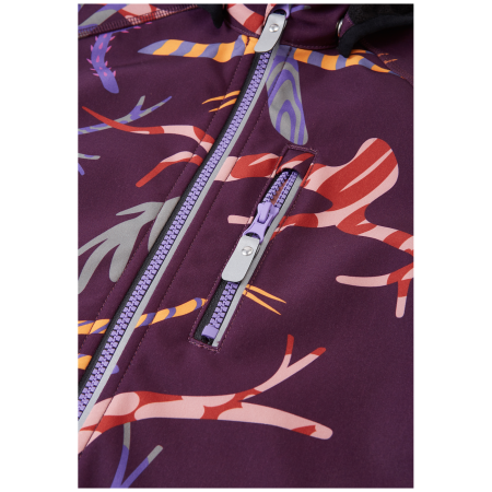 Giacca softshell per bambini Reima Vantti Deep Purple