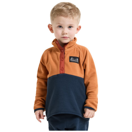 Felpa da bambino Didriksons Monte Kids Half Bu 6 Almond Tree