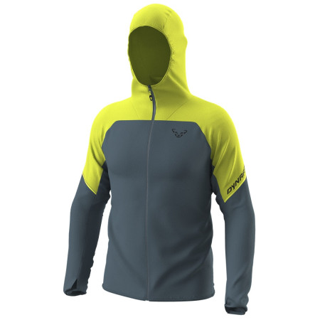 Giacca da uomo Dynafit Alpine Wind Jkt M blu/giallo 5A31 - ultra yellow/0720