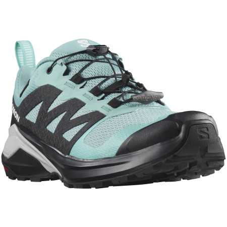 Scarpe da corsa da donna Salomon X-Adventure Gore-Tex blu/nero Marine Blue / Black / Lunar Rock