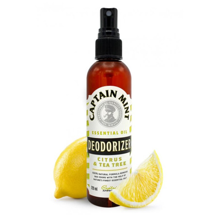 Deodorante per scarpe Captain Mint Pohlcovač pachů 120ml giallo Lemon