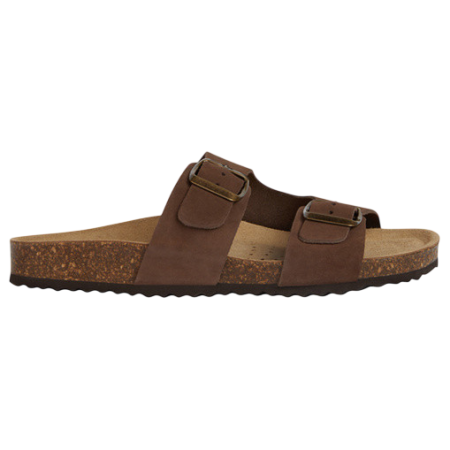 Pantofole da donna Geox D Brionia marrone COFFEE