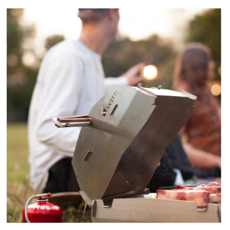 Supplemento alla griglia SKOTTI Multifunkční víko na gril