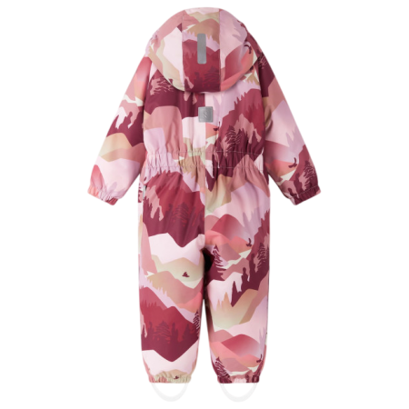 Tuta per bambini Reima Puhuri Grey Pink