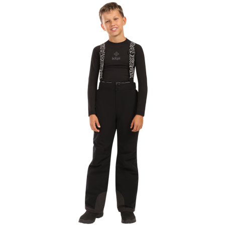 Pantaloni da bambino Kilpi Mimas-J nero BLK