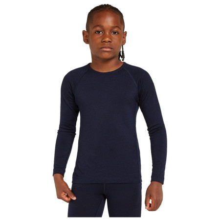 Maglietta sportiva per bambini Icebreaker K 200 Oasis LS Crewe Midnight Navy