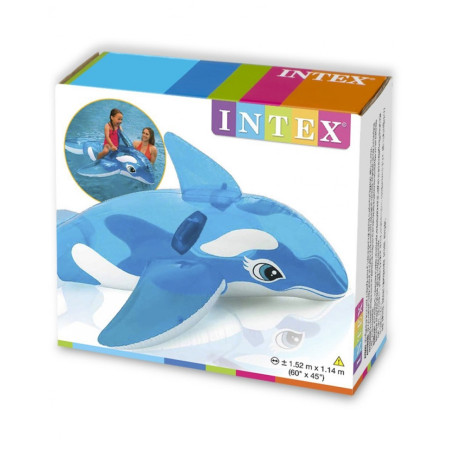 Orca gonfiabile Intex Lil' Whale RideOn 58523NP