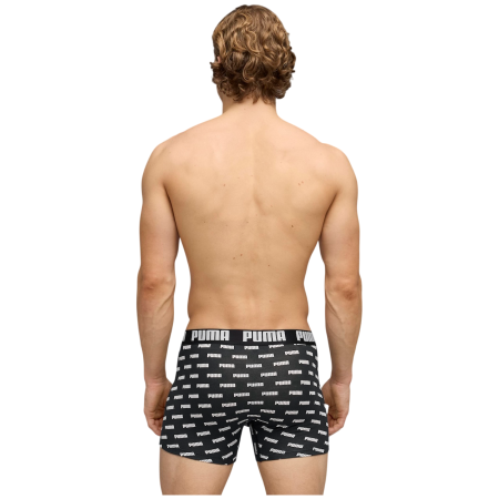 Boxer da uomo Puma Everyday Logo Print Boxers 2P