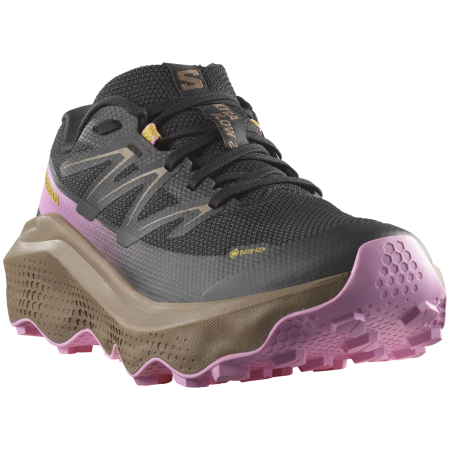 Scarpe da corsa da donna Salomon Ultra Flow 2 Gore-Tex nero Black / Iron / Cyclamen