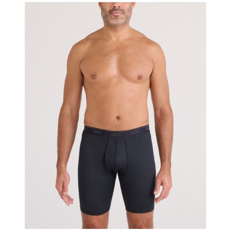 Boxer da uomo Saxx Quest Quick-Dry Mesh Long Boxer Brf Fly