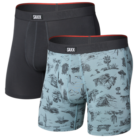Boxer Saxx Vibe Xtra Soft Comfort Boxer Brf Fly 2Pk