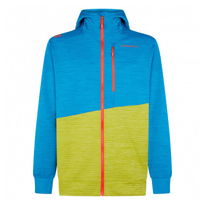 Felpa da uomo La Sportiva Training Day Hoody M blu Neptune/Kiwi