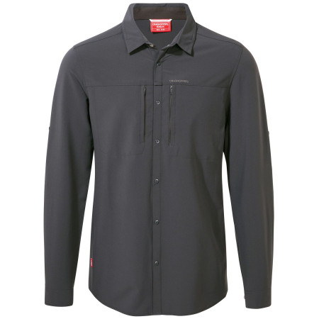 Camicia da uomo Craghoppers NL Pro LS Shirt grigio Black Pepper