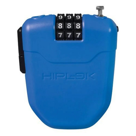Lucchetto per bicicletta Hiplok FX blu Cyan