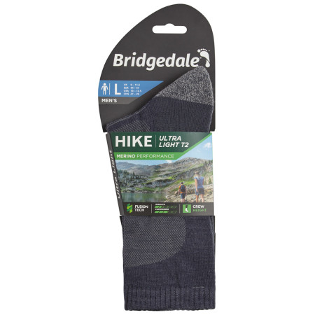 Calze Bridgedale Hike UL T2 MP Crew