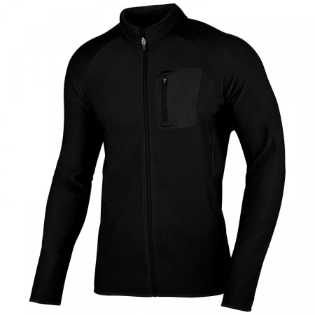 Felpa da uomo Husky Tarr zip M nero Black