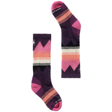 Calzini per bambini Smartwool Kids' Ski Light Cushion OTC Socks viola Prple Ris