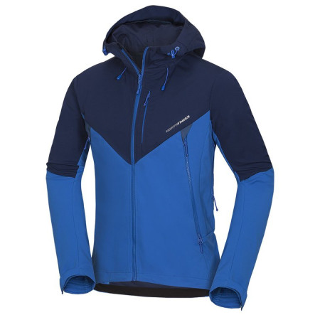 Giacca softshell da uomo Northfinder Fletcher blu Blueblue