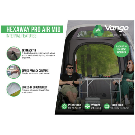 Tenda per minibus Vango HexAway Pro Air Mid