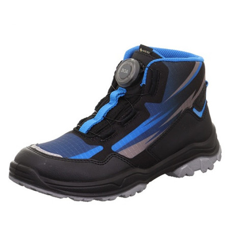 Scarpe da bambino Superfit Jupiter Schwarz/Blau