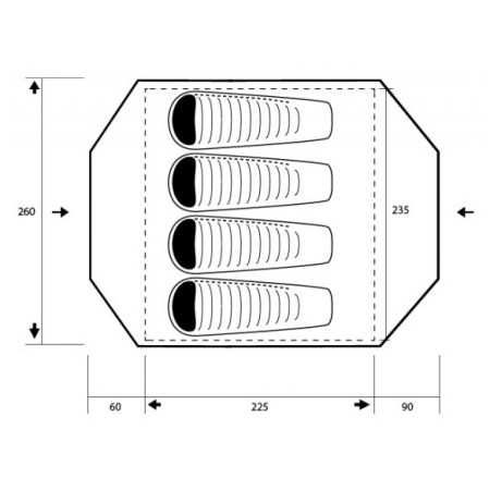 Tenda da trekking Trimm Enduro