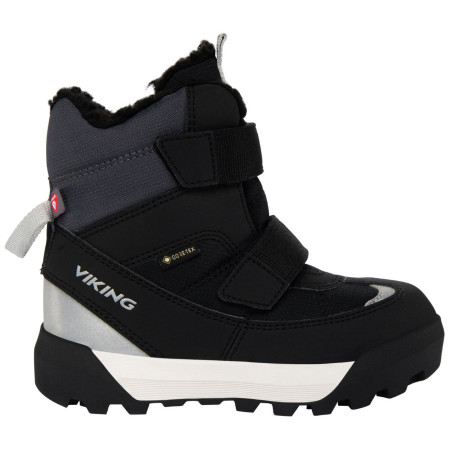 Stivali da neve per bambini Viking Outdoor Footwear Expower Warm GTX 2V Black nero Black