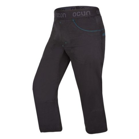 Pantaloni a 3/4 da uomo Ocún Jaws 3/4 Pants nero Black Caviar