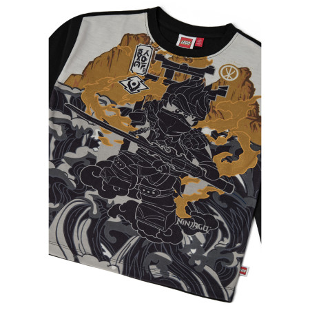 Maglietta da bambino Lego Wear Lwtaj 718 Black