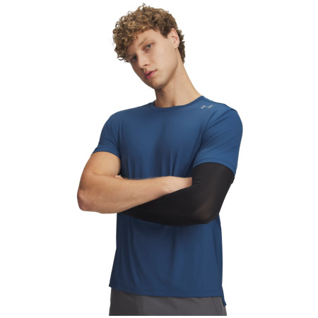 Maglietta da uomo Under Armour Velociti Pro Shortsleeve blu scuro Wham Blue / / Reflective
