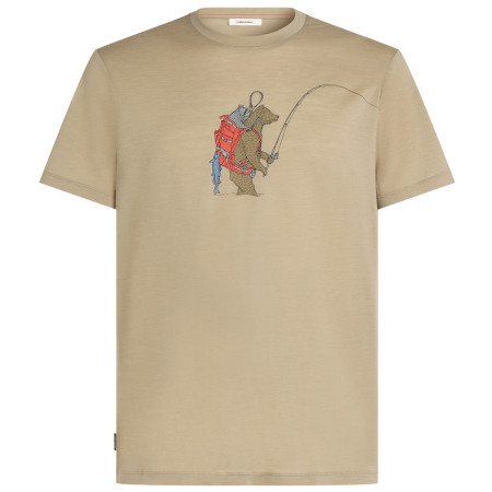 Maglietta funzionale da uomo Icebreaker Merino 150 Tech Lite SS Tee Bear Catch