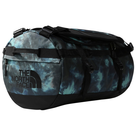 Borsa da viaggio The North Face Base Camp Duffel - S blu/grigio Wasabiicedyeprint/Tnfblck