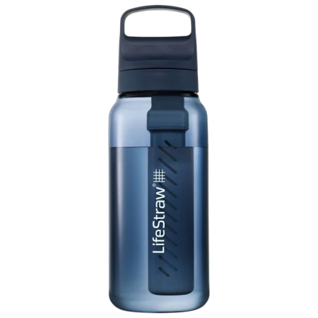 Bottiglia filtrante LifeStraw Go 2.0 Water Filter Bottle 1L blu scuro Aegean Sea