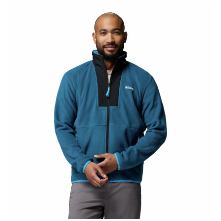 Felpa da uomo Columbia Sequoia Grove™ Ii Fz Fleece blu Phoenix Blue, Black