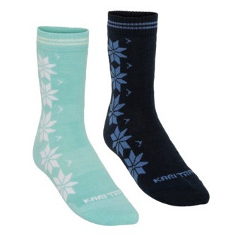 Calzini da donna Kari Traa Vinst Wool Socks 2Pk