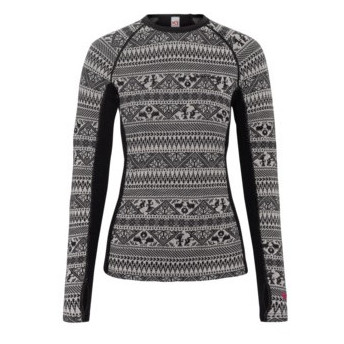 Maglietta sportiva da donna Kari Traa Tale Ls nero BLACK