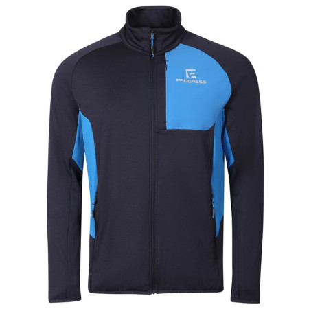 Felpa funzionale da uomo Progress Forbes nero/blu černomodrá/modrá