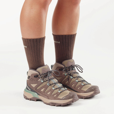 Scarpe da donna Salomon X Ultra 360 Leather Mid Gore-Tex