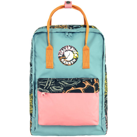 Zaino Fjällräven Kånken Art Plus nero/blu Woodlands
