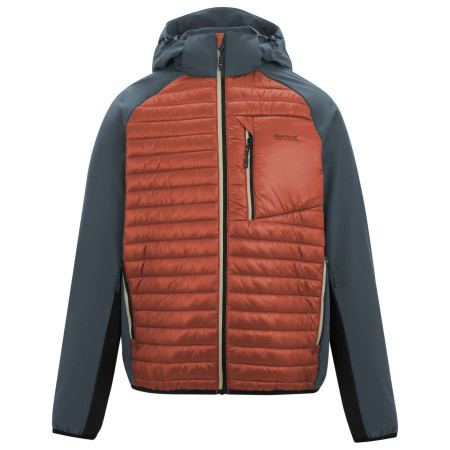 Giacca da uomo Regatta Pro Hybrid marrone/grigio Brk/DkStm/Bk