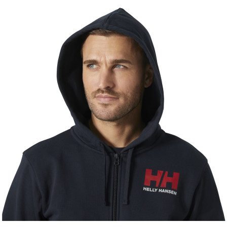 Felpa da uomo Helly Hansen HH Logo Fz Hoodie