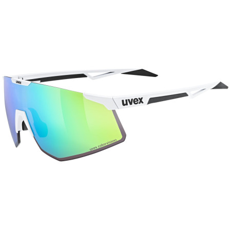 Occhiali da sole Uvex Pace Perform Cv bianco/verde White Matt/Green