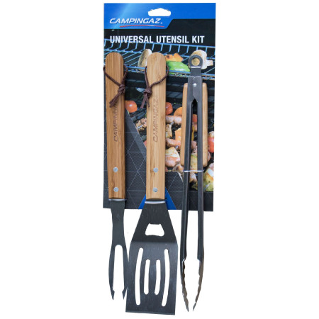 Set da barbecue Campingaz s dřevěnou rukojetí