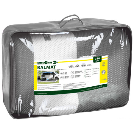 Tappeto Brunner Balmat 250x400 cm grigio