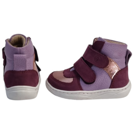 Scarpe barefoot per bambini beBare 3485SA Purple