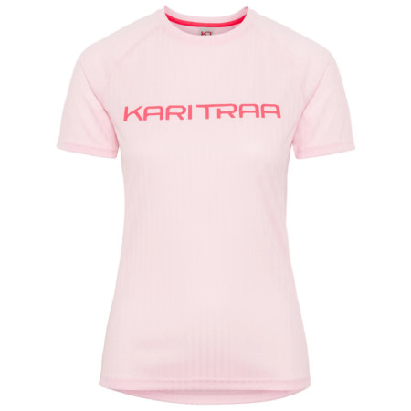 Maglietta da donna Kari Traa Ella Tee bianco/rosa Bgum/Bubblegum