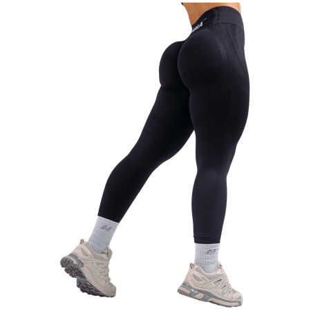 Leggings da donna Nebbia High-Waist Extra Push-Up Leggings Primal nero BLACK