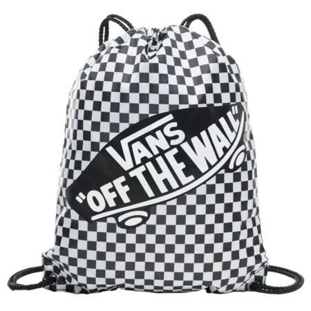 Sacco Vans Wm Benched Bag nero/bianco Black/WhiteCheckerboard